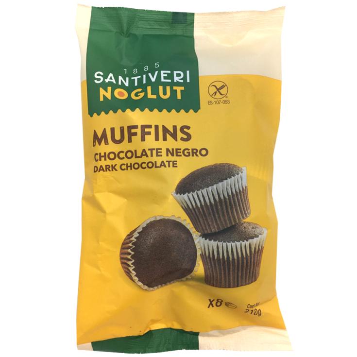 MUFFINS CHOCO NEGRO S/GLUTEN NOGLUT 210G