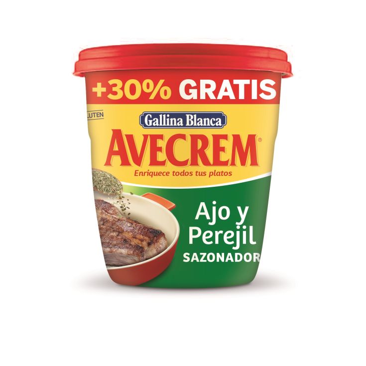 SAZONADOR AJO PEREJIL AVECREM 100G