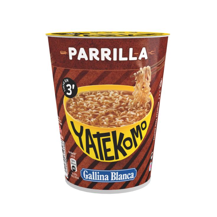 FIDEOS ORIENTALES PARRILA VASO YATEKOMO YAKISOBA 79G