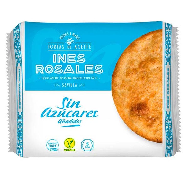 TORTA DE ACEITE S/AZUCAR INES ROSALES 120G