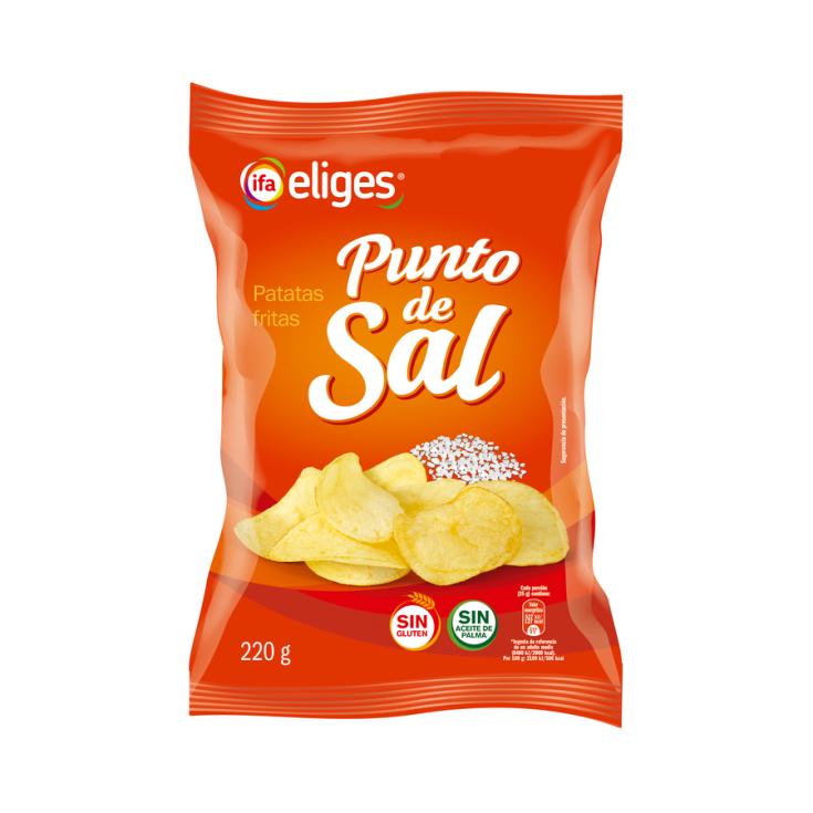 PATATAS FRITAS PUNTO DE SAL IFA ELIGES 220G