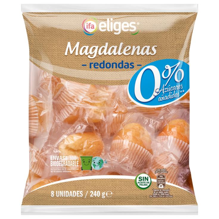 MAGDALENAS REDONDAS S/AZ ENV INDIV IFA ELIGES 240G