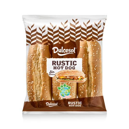 PAN PERRITO RUSTICO DULCESOL P4 330G