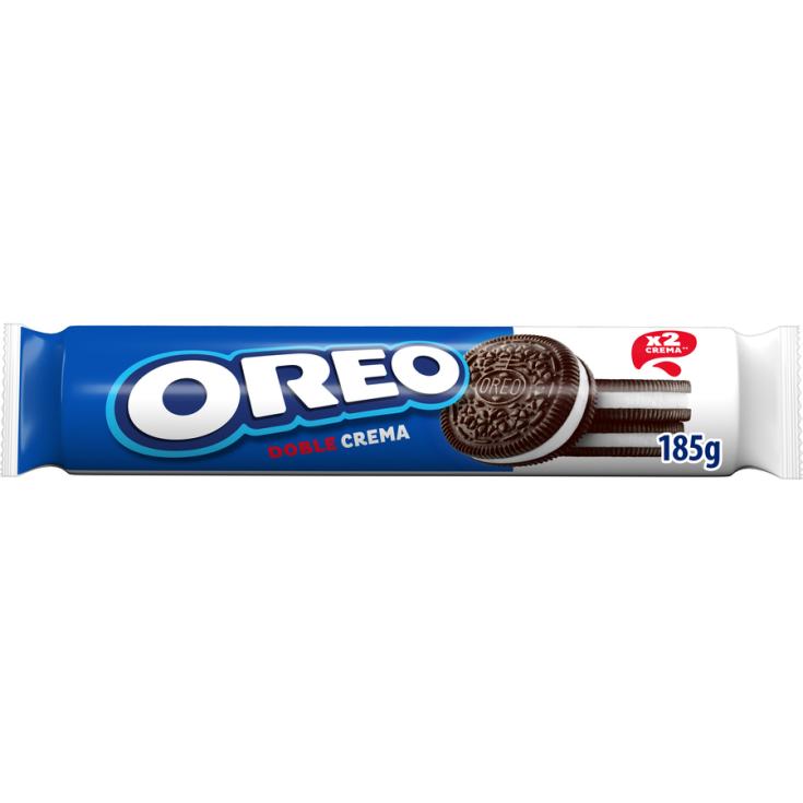 GALLETA CHOCOLATE RELLENA DOBLE CREMA OREO 185G