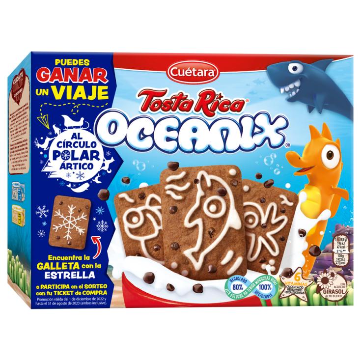 Galletas de desayuno con vitaminas hierro calcio y cereales caja 760 g ·  CUETARA TOSTA RICA · Supermercado El Corte Inglés El Corte Inglés