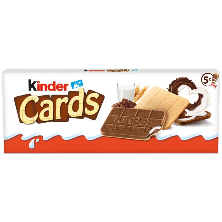 GALLETA CARDS KINDER P5 128G