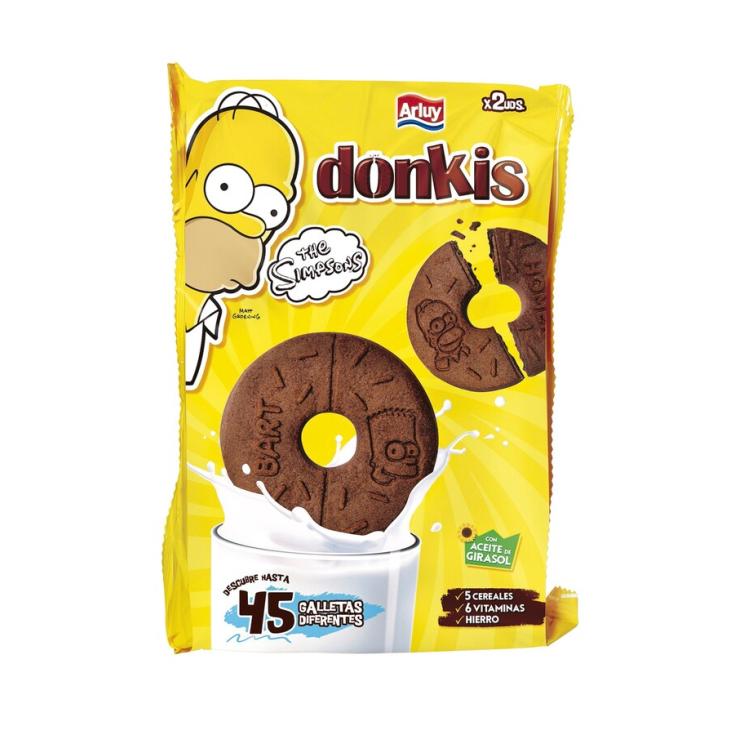 GALLETA CHOCOLATE DONKIS ARLUY P2 200G/U