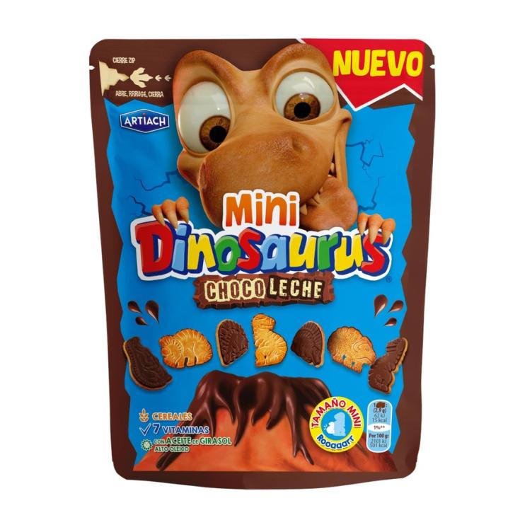 GALLETAS CHOCOLECHE MINI DINOSAURUS ARTIACH 120G