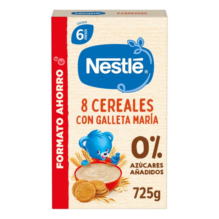 PREPARADO DE PAPILLA 8 CEREALES GALLETA NESTLE  725G