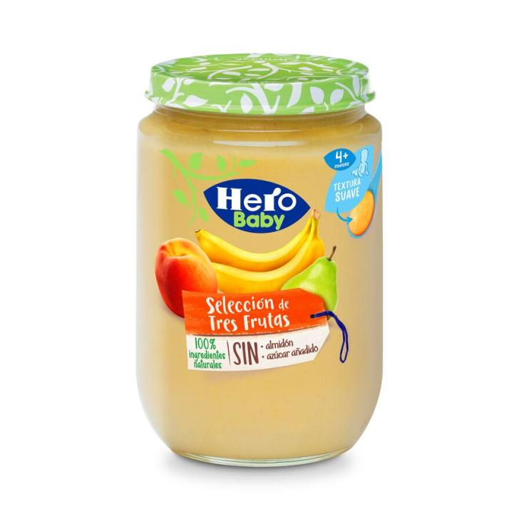 POTITO FRUTA 3 FRUTAS HERO BABY 190G