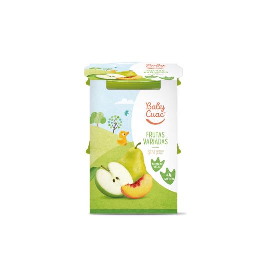 POTITO FRUTA FRUTA VARIADA BABY CUAC P2 200G/U