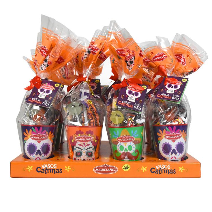 VASO GOLOSINAS HALLOWEEN MIGUELAÑEZ 55G