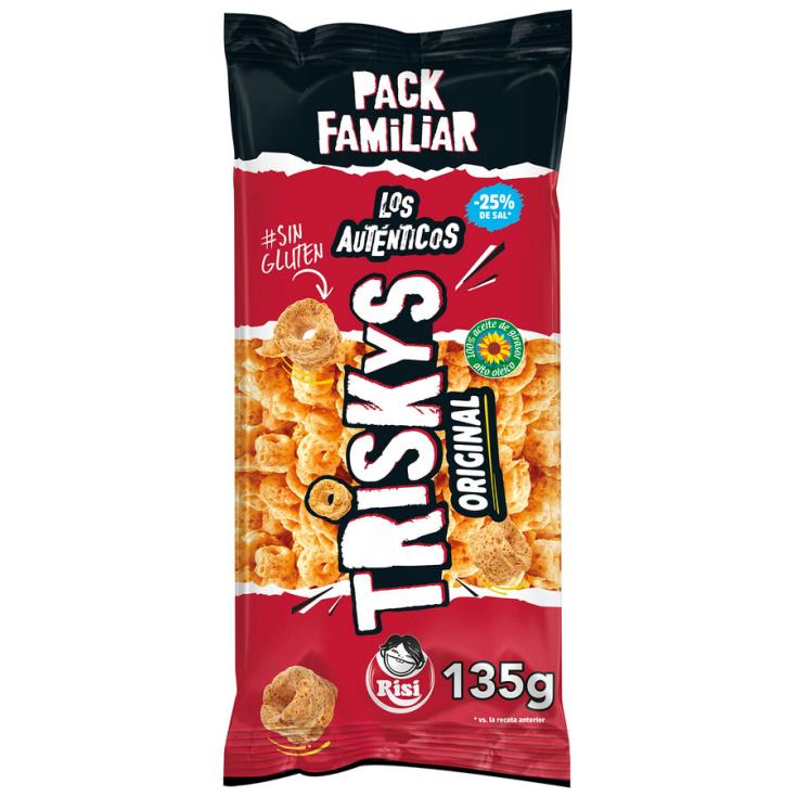 SNACK TRISKYS RISI 135G