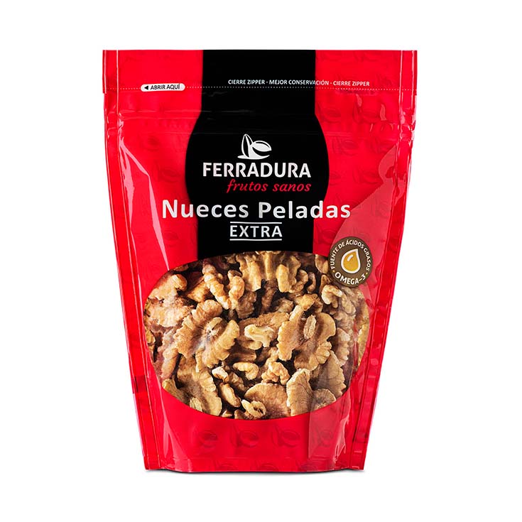 NUEZ EN GRANO PELADA FERRADURA 200G