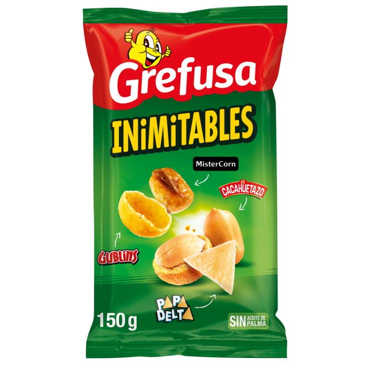 COCKTAIL SNACK + FRUTOS SECOS INIMITABLE GREFUSA 150G