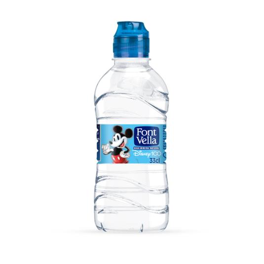 Agua mineral con gas Fonter 1 l.
