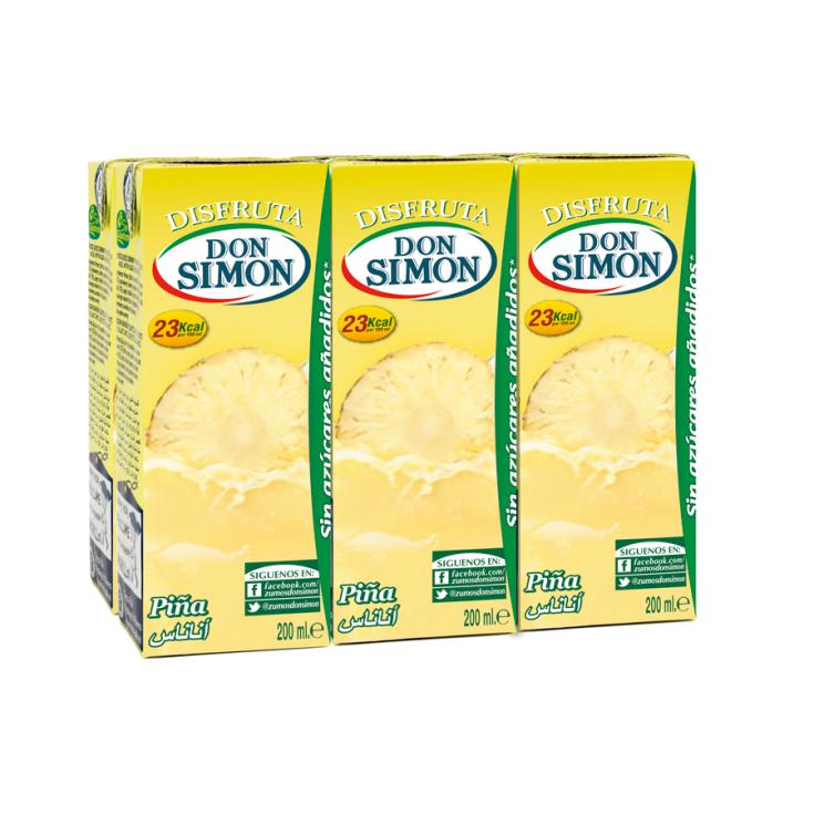 NECTAR PIÑA DISFRUTA DON SIMON P6 200ML/U