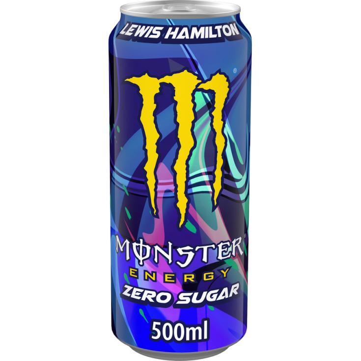 BEBIDA ENERGÉTICA ZERO LEWIS HAMILTON LATA MONSTER 500ML