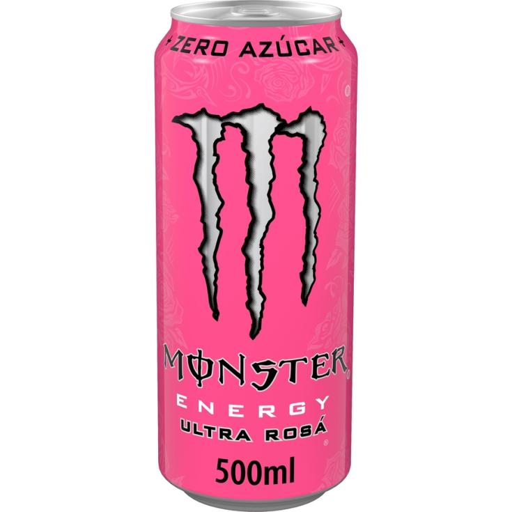 BEBIDA ENERGETICA ULTRA ROSA MONSTER 500ML