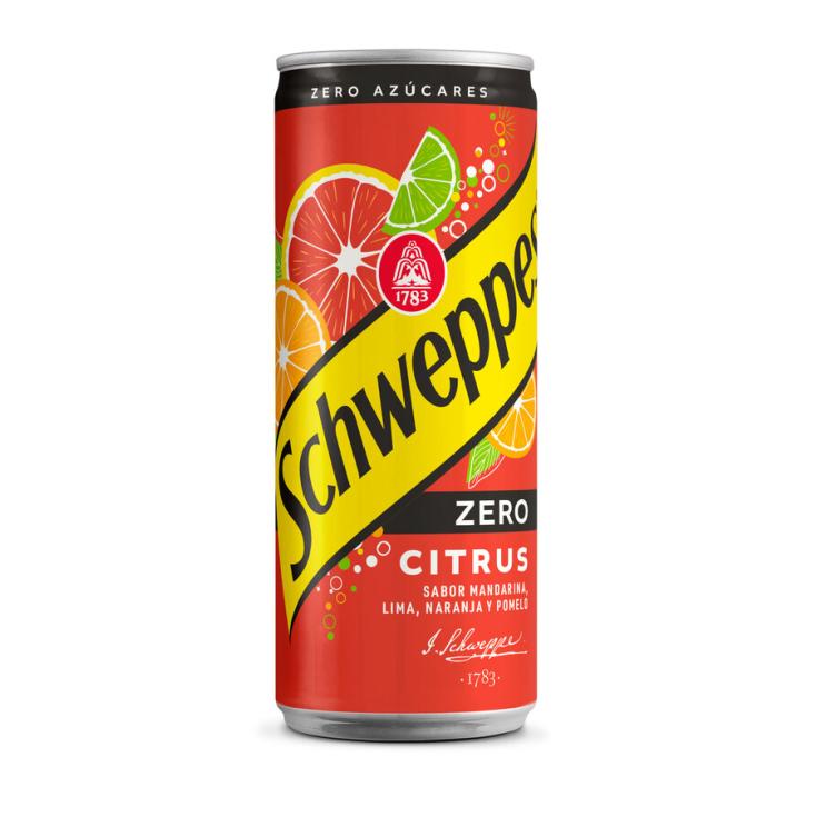 TONICA CITRUS ZERO  LATA SCHWEPPES 330ML