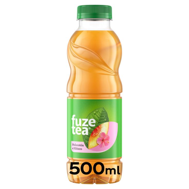 TÉ FRIO MELOCOTON E HIBISCO FUZE TEA 500ML