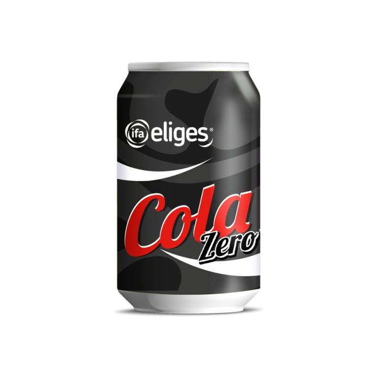 REFRESCO COLA ZERO LATA IFA ELIGES 330ML