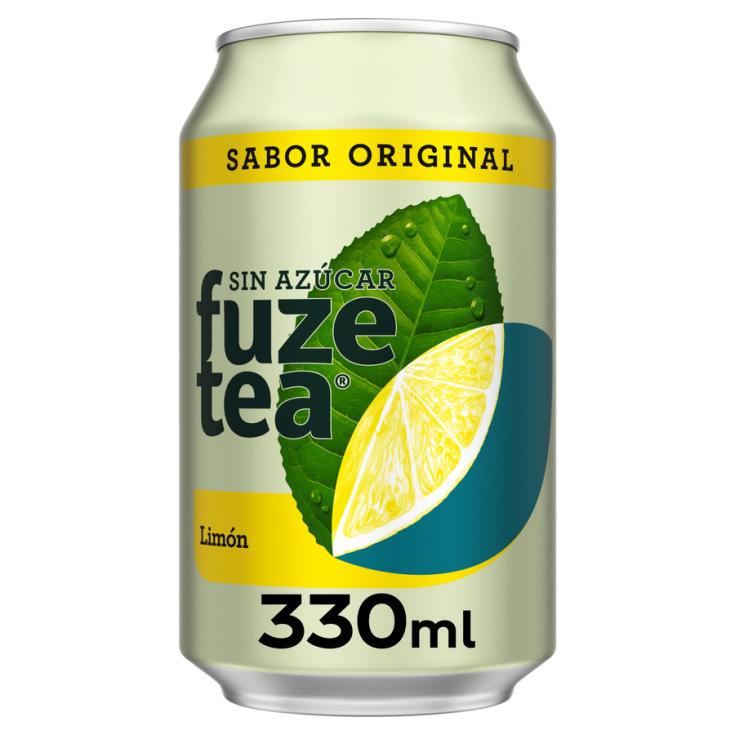 TÉ FRIO LIMÓN S/AZUCAR LATA FUEZA TEA 33CL