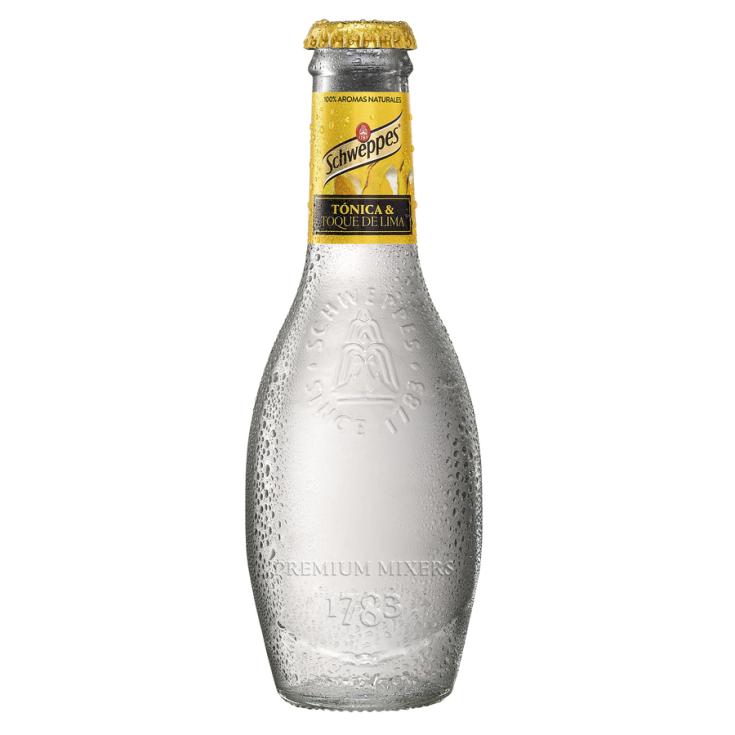 TÓNICA CON TOQUE LIMA CRISTAL SCHWEPPES 20CL