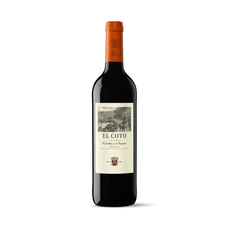 VINO TINTO RIOJA CRIANZA EL COTO  750ML