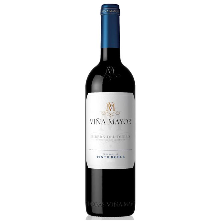 VINO TINTO RIBERA DEL DUERO ROBLE VIÑA MAYOR 750ML