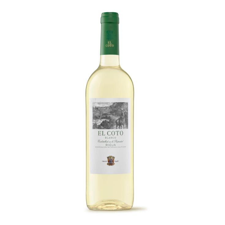 VINO BLANCO RIOJA VIURA EL COTO  750ML