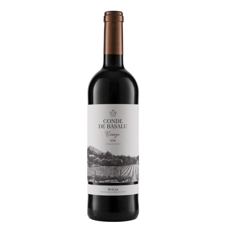 VINO TINTO TINTO RIOJA CRIANZA CONDE DE BASALU 750ML