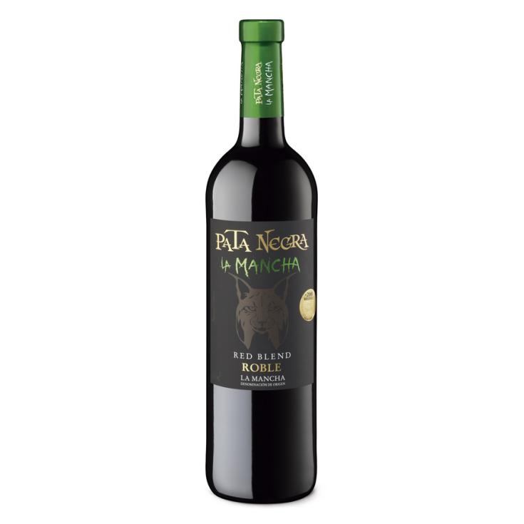 VINO TINTO ROBLE LA MANCHA PATA NEGRA MANCHA 750ML