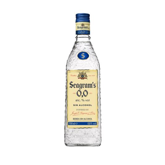 GINEBRA 0.0 SIN ALCOHOL SEAGRAM'S 70CL