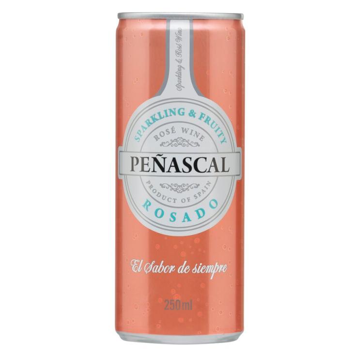 VINO ROSADO LATA PEÑASCAL 250ML