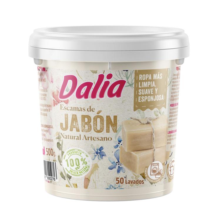 JABON EN ESCAMAS NATURAL DALIA 500GR