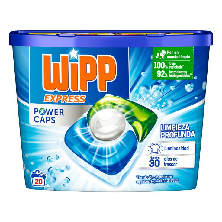 DETERGENTE EN CAPSULAS POWER WIPP EXPRESS 20D