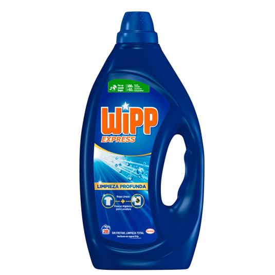 DETERGENTE LÍQUIDO GEL AZUL WIPP EXPRESS 28U