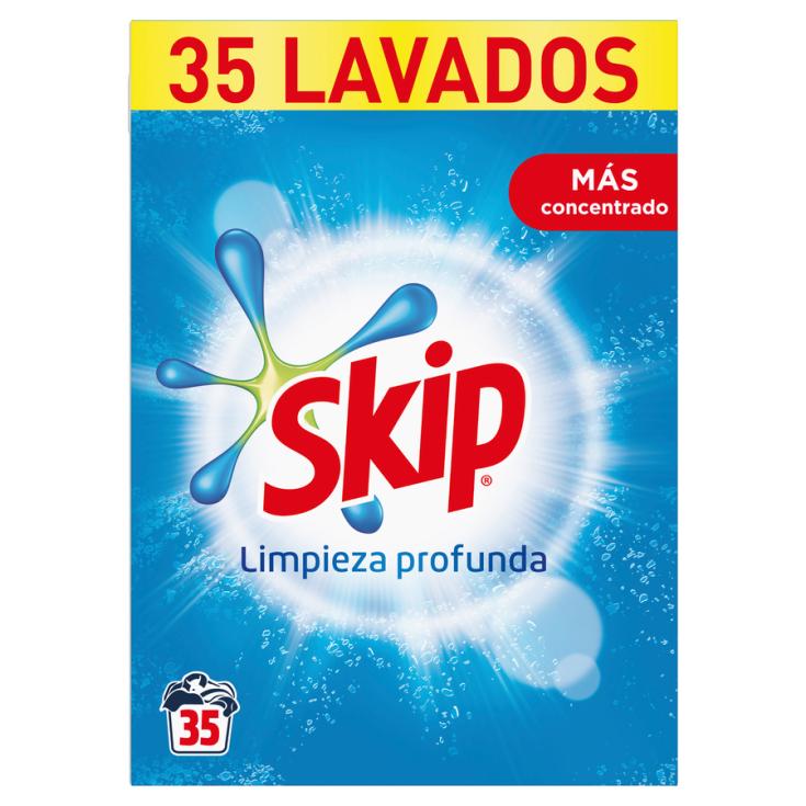 DETERGENTE POLVO MAS CONCENTRADO SKIP 35D