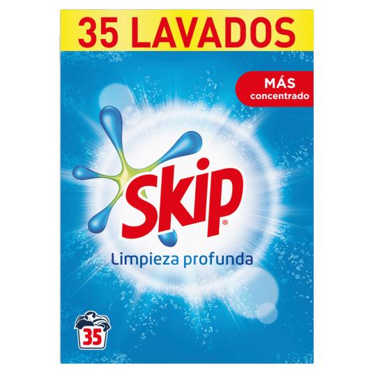 DETERGENTE POLVO MAS CONCENTRADO SKIP 35D