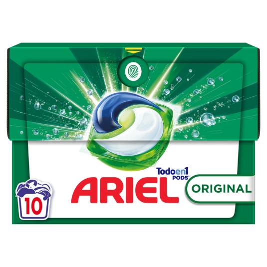 DETERGENTE CAPSULAS ORIGINAL ARIEL 10U