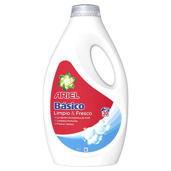 DETERGENTE LÍQUIDO BASICO ARIEL 30U