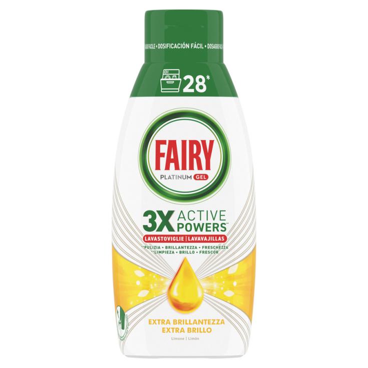 LAVAVAJILLA MÁQUINA GEL LIMON FAIRY 28D