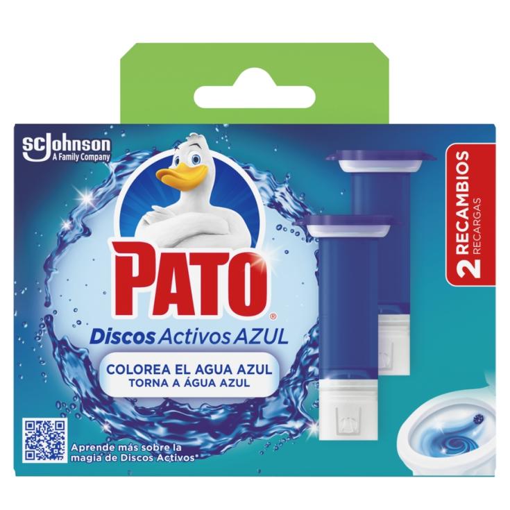 LIMPIADOR WC REC DOBLE AGUA AZUL PATO 1U