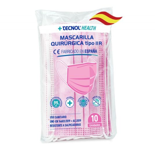 MASCARILLA QUIRURJICA ROSA RINMASK P10