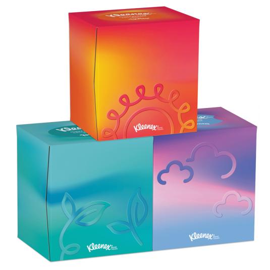 PAÑUELOS FACIALES COLLECTION CUBO KLEENEX P48