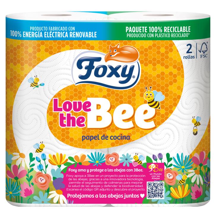 PAPEL COCINA LOVE THE BEE FOXI P2