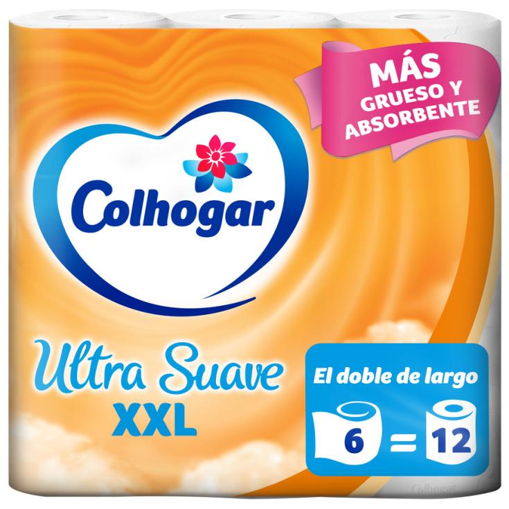 PAPEL HIGIENICO ULTRA SUAVE XXL COLHOGAR 6U