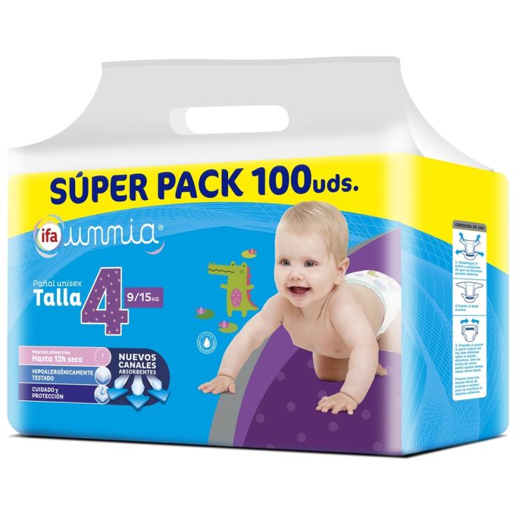 PAÑAL GATEO 9-15KG T4 IFA UNNIA 100U