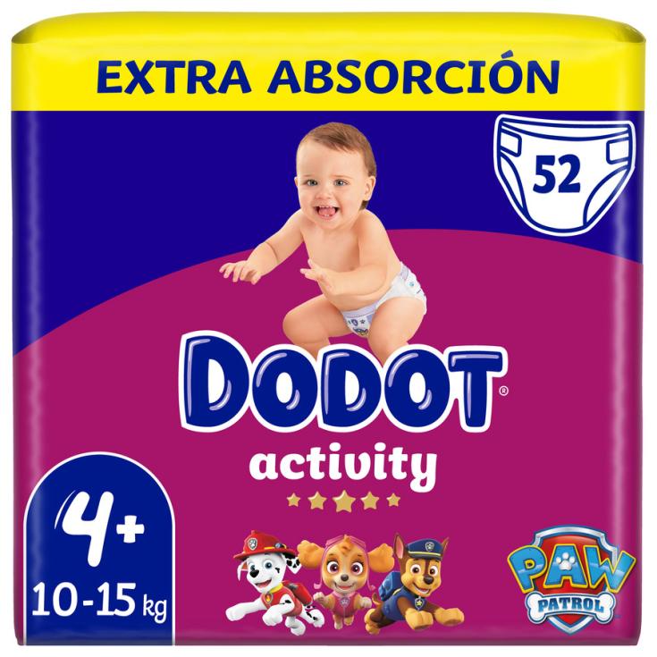 PAÑAL ACTIVITY T4 10-15KG DODOT 52U